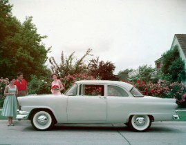 1956 Ford Mainline two-door sedan